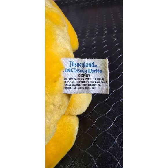 Vintage 1987 Disneyland Disney World Pluto Plush #B14 - Picture 7 of 7